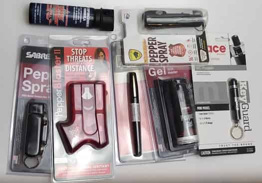 Pepper Spray Collection