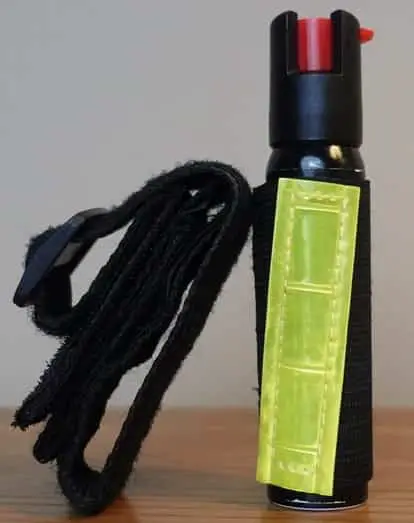 Sabre Dual athlete Pepper gel spray with Armband