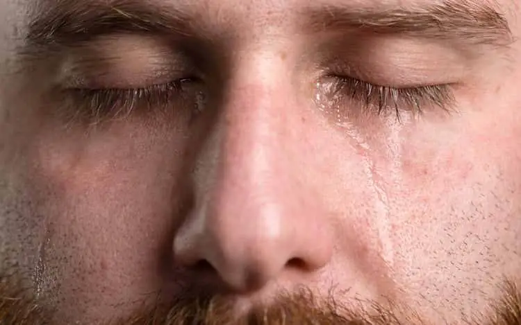 Man with Tears